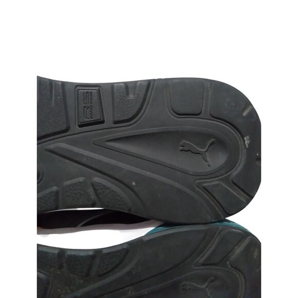 Puma Men\'s RS Running Metric Canvas & Suede Black & Multi Color Sneaker Size 7 main image 11